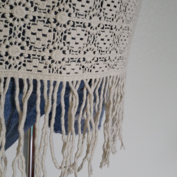 Boho Crochet Fringe Top - Festival Sexy! - Picture 6 of 7